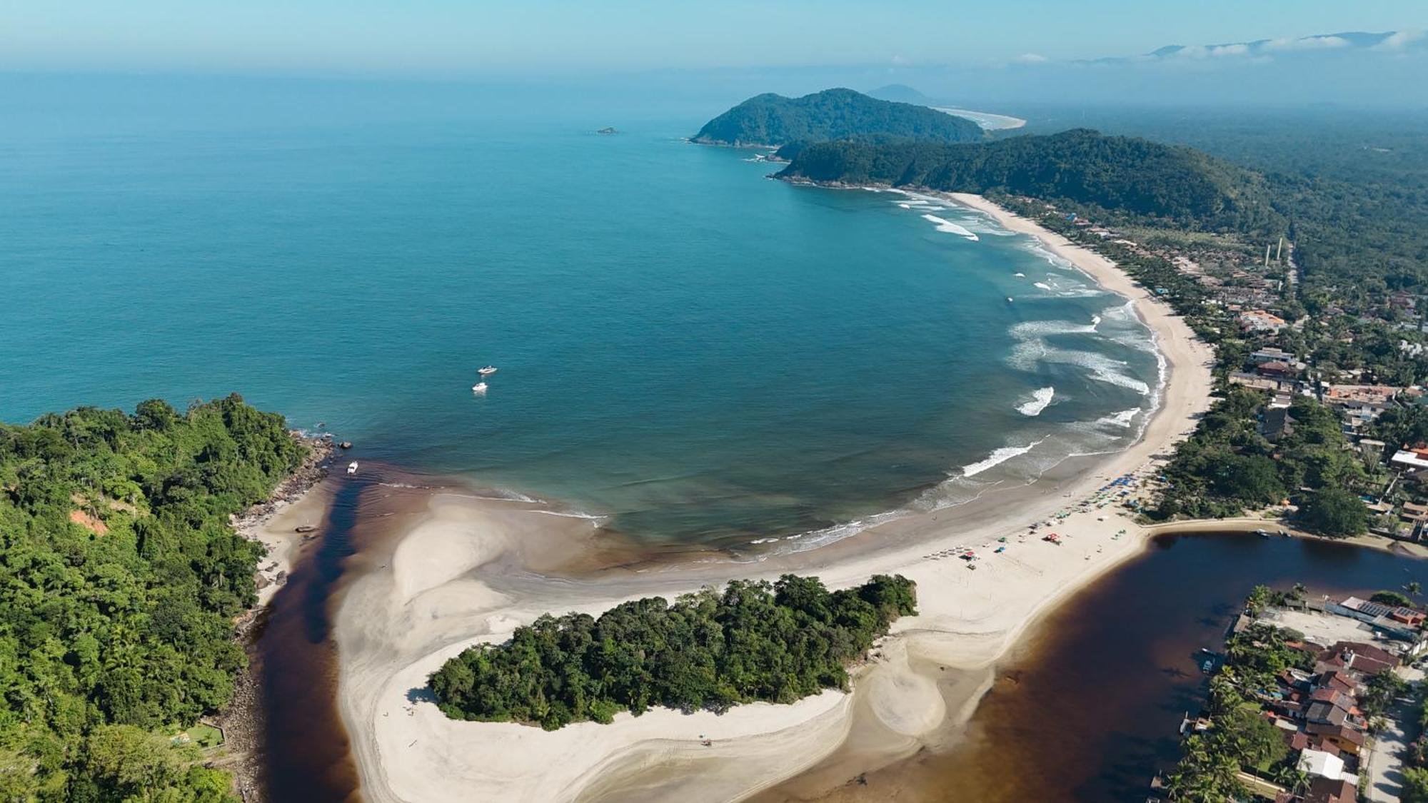 Вілла Casa Una A Beira Rio - Barra Do Una - 450M Da Praia Сан-Себастьян Екстер'єр фото