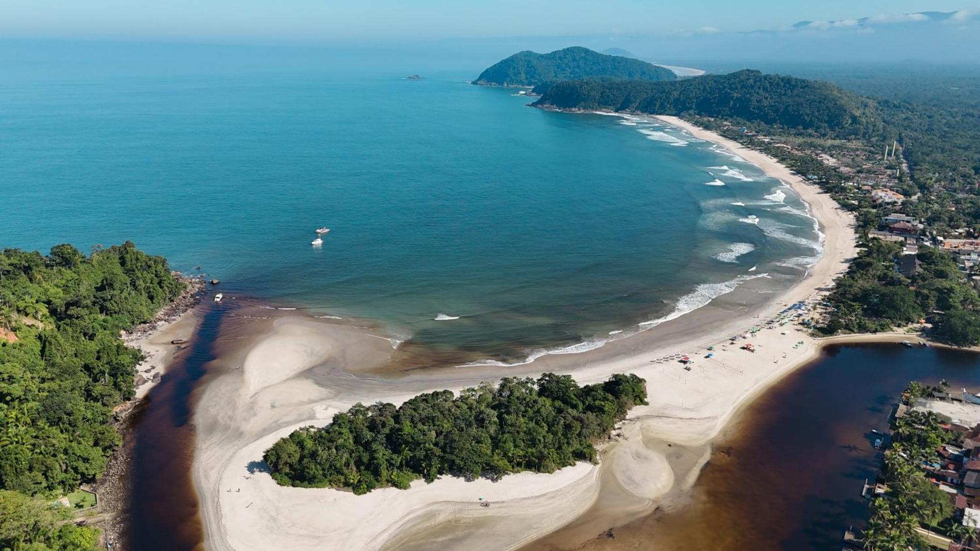 Вілла Casa Una A Beira Rio - Barra Do Una - 450M Da Praia Сан-Себастьян Екстер'єр фото