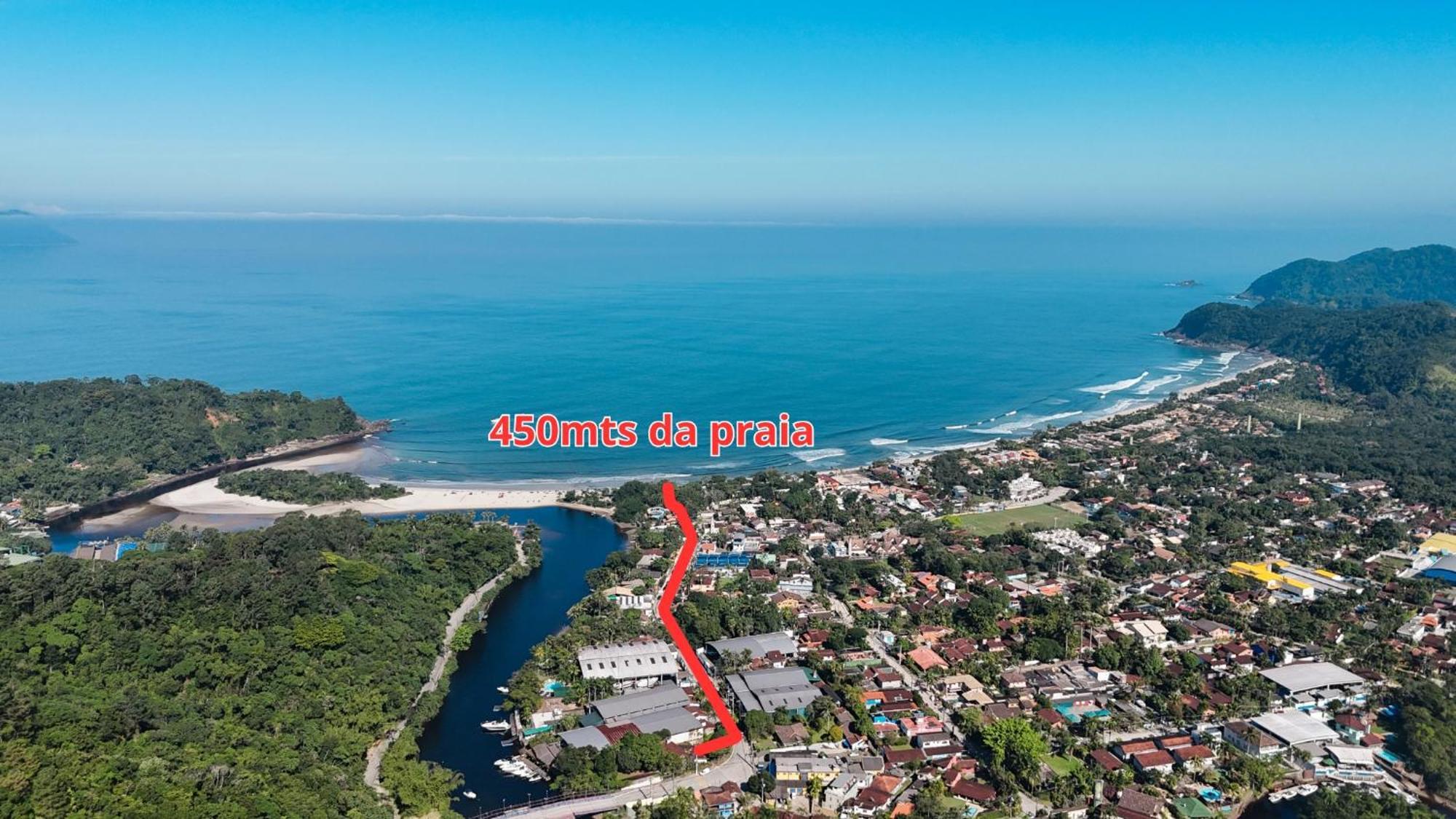 Вілла Casa Una A Beira Rio - Barra Do Una - 450M Da Praia Сан-Себастьян Екстер'єр фото